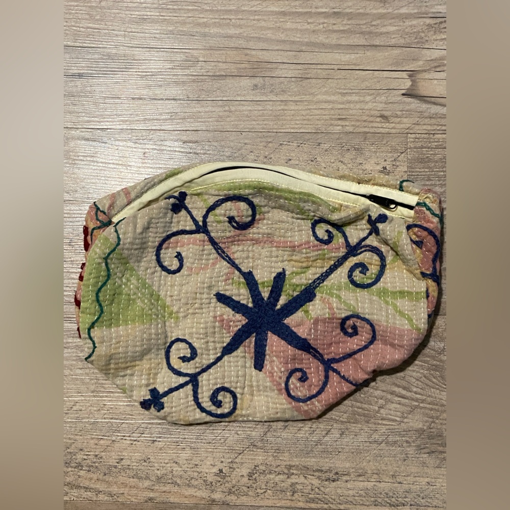 Kantha Makeup Bag